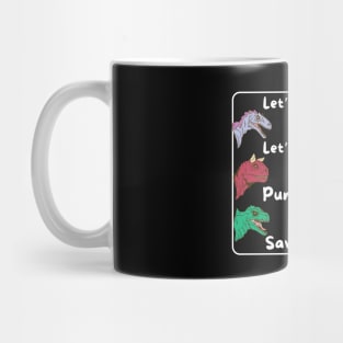 Lets eat kids punctuation saves lives Mug